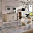 Spanish furniture factory Llass, luxury classic style dining room, modern dining tables